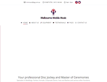 Tablet Screenshot of mmmusic.com.au